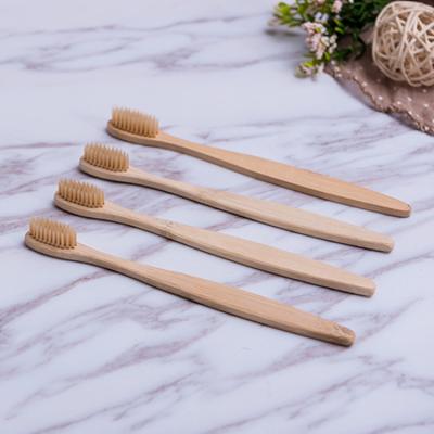 China Hot Selling High Quality Natural Wooden Cleaning Bamboo Toothbrush Eco-friendly for sale