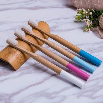 China New Designed OEM Service Eco-friendly Environmental Soft Wooden Bamboo Toothbrush for sale