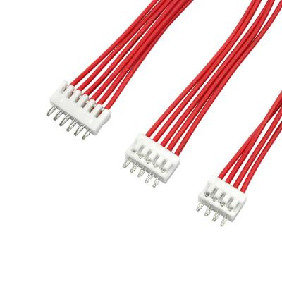 China Camera Custom 6 Pin JST GH 1.25mm Connector LED Light Wire Harness Industrial Electrical Cable Assembly Manufacturer for sale