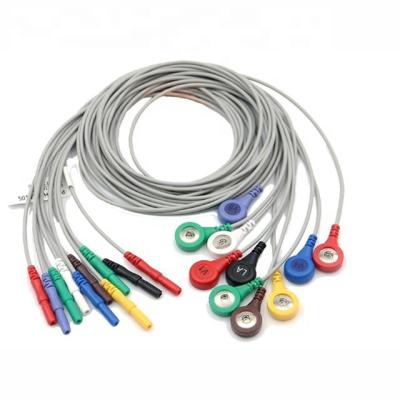 China For Medical Digital Patient Monitor Electrode Cable For Electronic Therapy Machines for sale