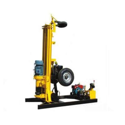 China Construction worksÂ   Portable DTH 150m Underground Water Well Drilling Rig For Sale for sale