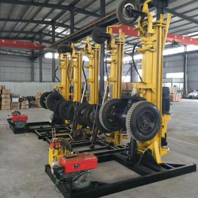 China Portable Pneumatic Water Well Truck 200m Water Borehole Drilling Rig for sale