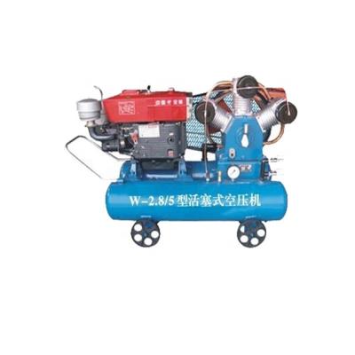 China W 2.8/5 Bar Oil Lubricated Pump 15kw Diesel Engine Main Air Compressor for sale