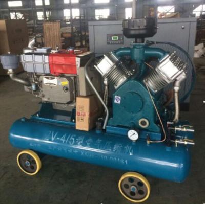 China Cheap Lubricated Air Jack Pick Hammer 150 CFM Piston Air Compressor For Mining for sale