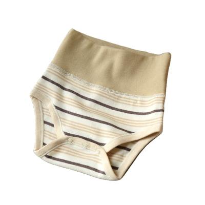 China High Quality Flexible Soft Anti-pilling Stripe Bamboo Boy Shorts Cloth Baby Diaper Pants for sale