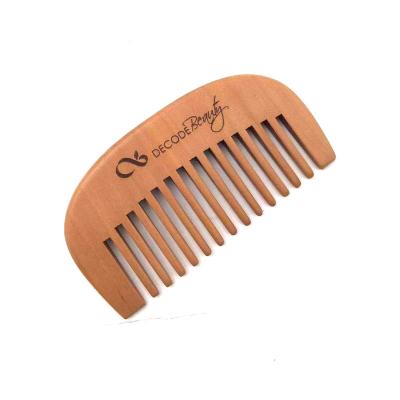 China Compact Handmade Natural Wooden Hair Comb Accesory for Women, Men, Brides, Curly Hair, Straight Hair en venta