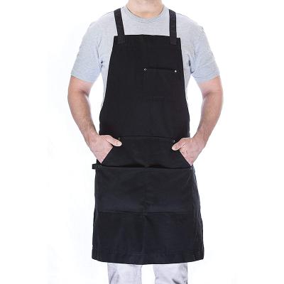 中国 Convenient Professional Grade Chef Apron for Kitchen, BBQ, and Grill (Black) with Towel Loop, Tool Pockets and Quick Release Buckle 販売のため