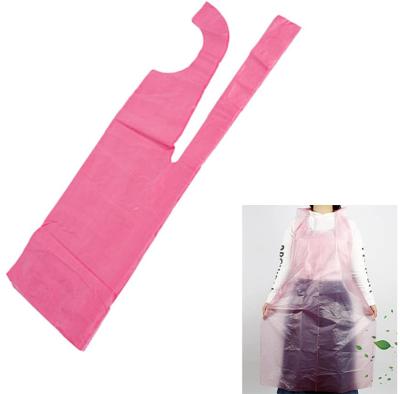 China Convenient Disposable Plastic Aprons Waterproof Aprons Universal Aprons For Cooking Washing Serving Paint zu verkaufen