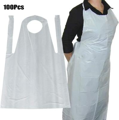 China Convenient Disposable Aprons Waterproof Polythene Kitchen Accessories For Cooking Baking Te koop