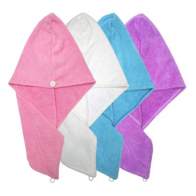 China Wholesale QUICK DRY Microfiber Hair Towel Drying Wrap Turban For Long Hair for sale