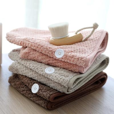 China Super QUICK DRY Water Absorbent Manufacturers Microfiber Women Microfiber Hair Turban Wraps Quick Dry Towel for sale