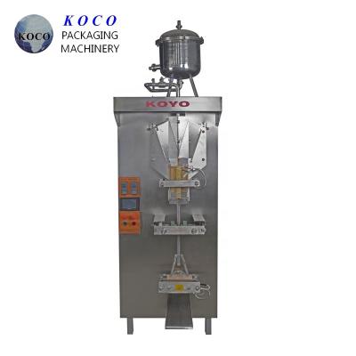 China KOCO Vertical liquid packaging machine Packaging composite plastic film Bagged milk for sale