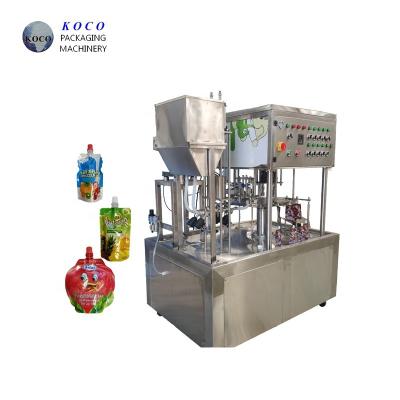 Cina Riempitrice liquida per succhi di frutta per succhi insaccati/latte/acqua/yogurt tappatura e riempimento in vendita