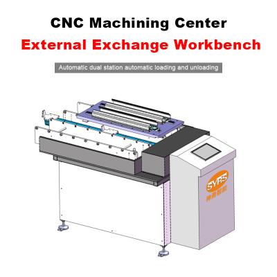 China Cambio automático de paletas CNC de dos estaciones en venta