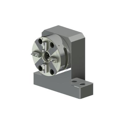 China SY-ER019 D100 Vertical Mounted Manual Chuck For CNC Machine Tools / Inspection Tables for sale