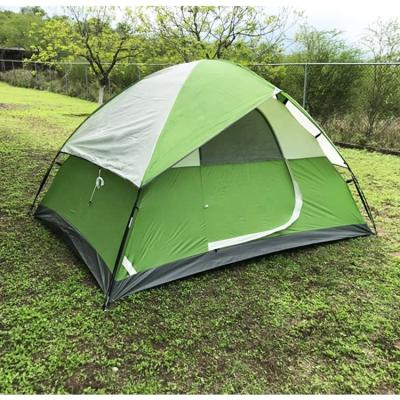 China Extended Type High Quality 3-4 Person Family Hiking Outdoor Waterproof Portable Camping Tents Double Layer Tent for sale