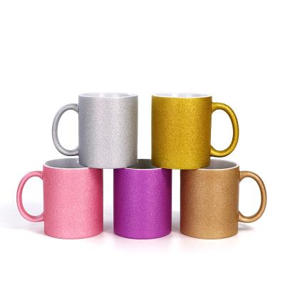 China Viable Instant Heat Transfer Coating DIY Consumables Personalized Custom Empty Ceramic Coffee Mugs Mugs for sale