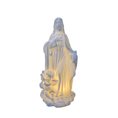 China Europe Sacred Heart of Jesus Holy Figurine Religious Decor Religious Gifts for sale