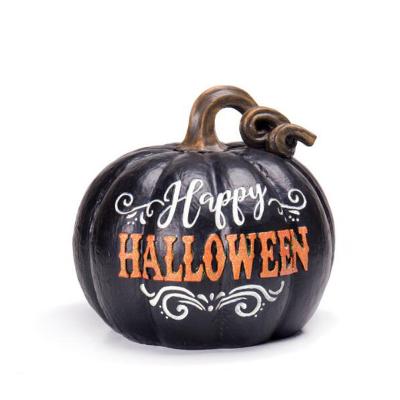 China Sculptures Wholesale Resin Material Halloween Pumpkin Decoration for sale