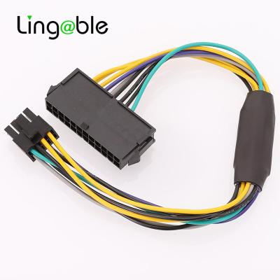 China For Power Extend Lingable 24 Pin to 8 PSU Power Adapter Cable. Pin ATX For DELL Optiplex 3020 7020 9020 Precision T1700 Server Adapter Power Cabo for sale