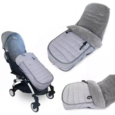 China Sale Winter Stroller Baby Soft Comfortable Warm Eco-friendly Sleeping Bag With Feet Mat Stroller Sleeping Bag Universal for sale