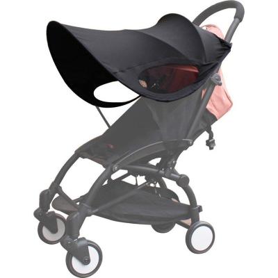 China Easy Install Baby Stroller Sun Shade Sun Shield Pram For Strollers Car Stroller Parasol Sun Rain Canopy Cover Buggy Protection for sale