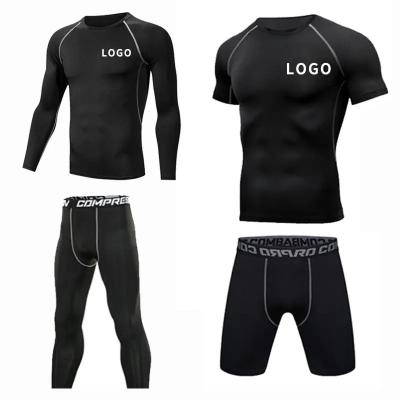 China Long Sleeve OEM Surf Sports Rashguard Printed Compression Shirt Long Sleeve Shorts Set Muttahida Majlis-e-Amal Logo Polyester Sublimation Rash Guard Custom Made for sale