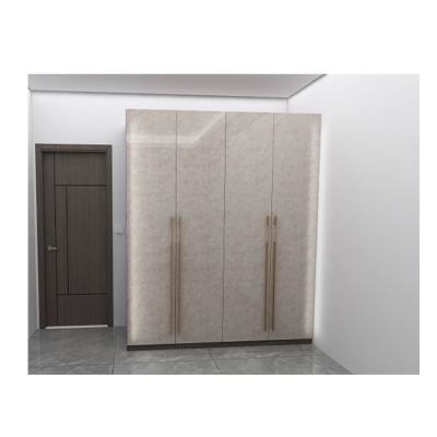 China Other Cheap Open Bedroom Closet Furniture Cloakroom Design Wall Wardrobe Handels for sale