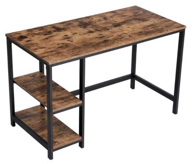 China Modern high quality factory outlet modern simply design rustic brown study table writing table furniture for office computer desk for sale