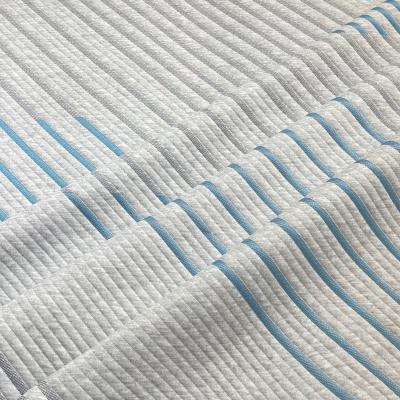 China High quality 100% polyester double sided fabric factory direct sales knitted fabric for mattress for sale