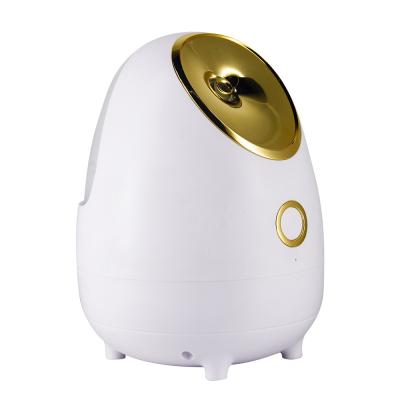 China Portable Mini Ionic Beauty Personal Care Face Humidifier DEEP CLEANING Handheld Facial Steamer for sale