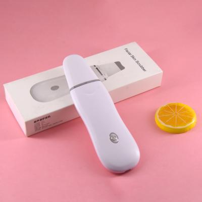 China 2019 Mini Beauty Personal Care Equipment Facial Skin Scrubber 2019 Ultrasonic Facial Skin Scrubber for sale