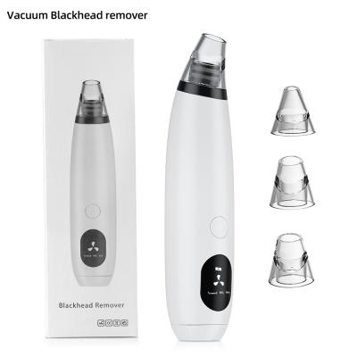 China Black Head Removal 3 Heads Vacuum Beauty Blackhead Sucker Acne Extractor Pimple Pimple Suction Tool Machine for sale