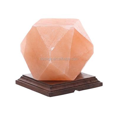 China Wholesale Europe Diamond Salt Lamp/Rose Salt Lamp High Quality for sale