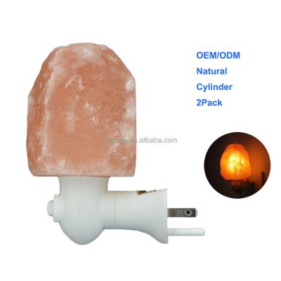 China Europe Salt Lamp Night Light / Natural Himalayan Mini Salt Wall Light Socket for sale