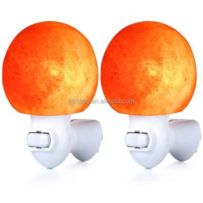 China Europe Round Rock Salt Lamps / Himalaya Wall Lamp Crystal Pink Ball Shape Salt Light for sale