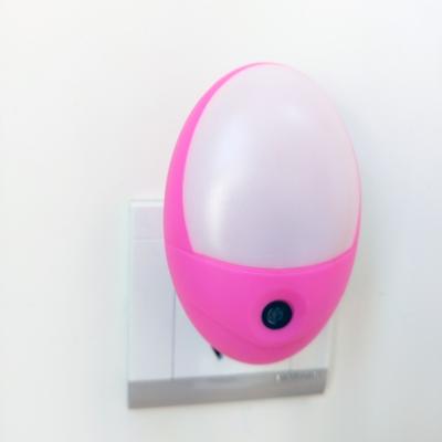 China Room CE LED Night Light with Automatic Motion Probe Egg Shape Motion Sensor LED Night Light for sale