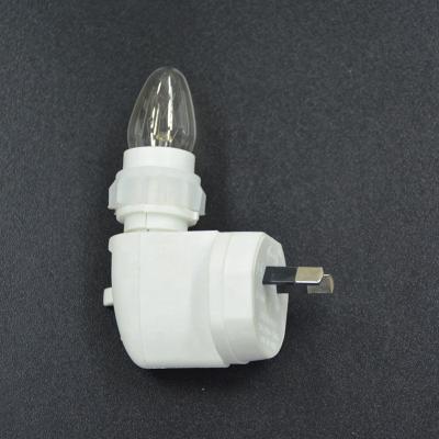 China salt lamp night light E14 electrical socket/socket salt socket for sale