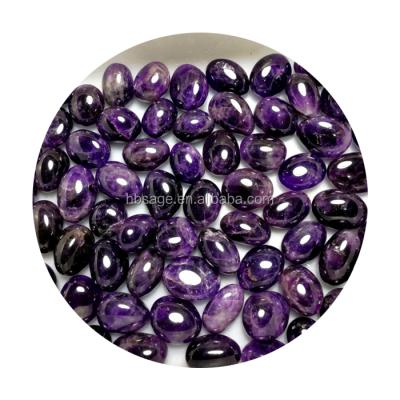 China 100g Unit Pure Natural Quartz Yoni Egg Europe Purple Quartz Egg for sale