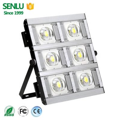 China Sports Stadiums 200watt Lighting Tower Crate Truck Long Range Floodlight 400watt Led Outdoor Flood Light for sale