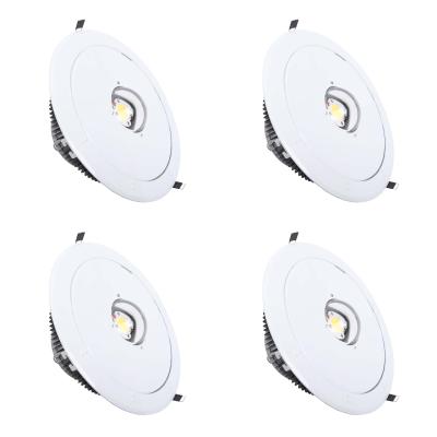 China HOTEL / Galley Led Ceiling Lighting Outdoor Fire Smd Rated Dmx Modern RGB Adjustable Downlight for sale