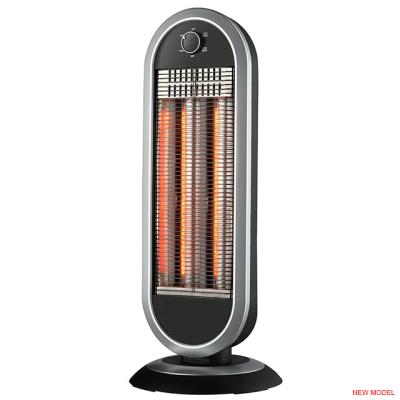 China Quick Heating Floor Standing Electric Carbon Fiber Heater Halogen Patio Heater for sale