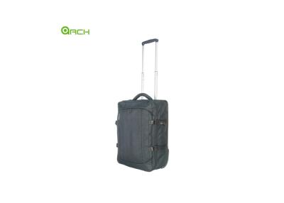 China 300D Travel Luggage Bag polyester Cabin trolley with one front big pocket for sale