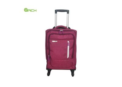 Cina Poliestere Carry On Spinner Luggage di due Front Pockets Snowflake in vendita