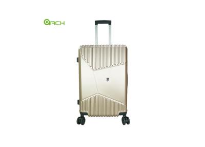 China Expandable Plastic Shell Hard Sided Luggage with Combination locks for sale