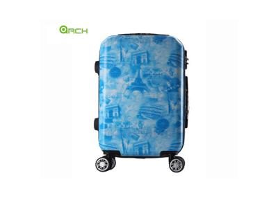 China Printing ABS PC Aluminum Hard Shell Luggage Scratch Resistant for sale