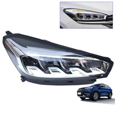 China Water-proof XTE Tiggo 7 19 20 605000199AA 605000200AA Halogen LED Custom Superb Accent Headlight For Car for sale