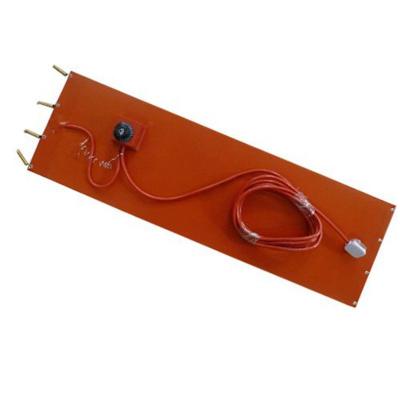 China Machinery repair shops 220v 500w 120*860*1.5mm silicone heater for one oil drum with one scale temperature controller for sale