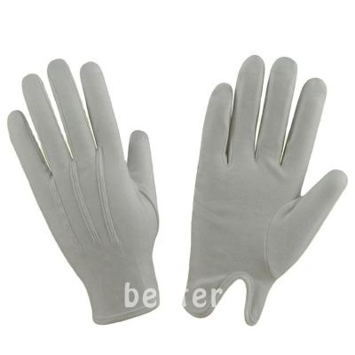 China With 3 Stitching Lines On New Fashion Back Promotion Personalized 260GSM Cotton Parade Gloves for sale