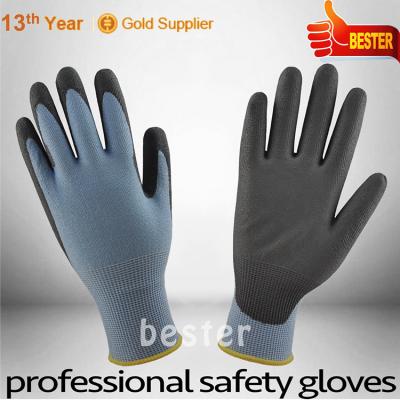 China New wholesale customized cut resistance hppe pu coating anti-cut gloves for sale